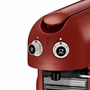 máquina de cafe Nespresso Maestria Rosso C500 Vermelha painel