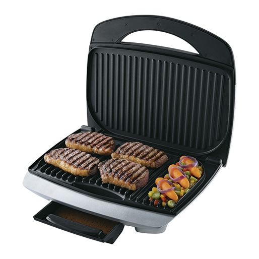 Grill Britânia Mega 2 prepara muitos pedaços de uma só vez Grill Britânia tamanho família