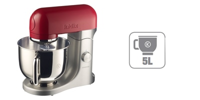 batedeira kmix kenwood vermelha capacidade 5 litros