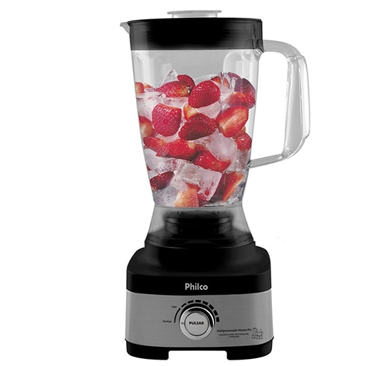 liquidificador master pró philco multiprocessador 2 velocidades 800w