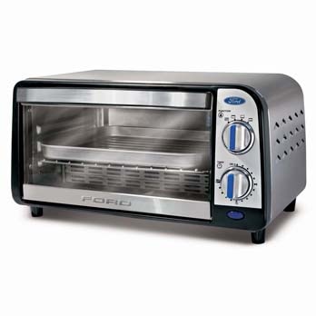 forno elétrico F 909 Ford de 9 litros Inox Preto