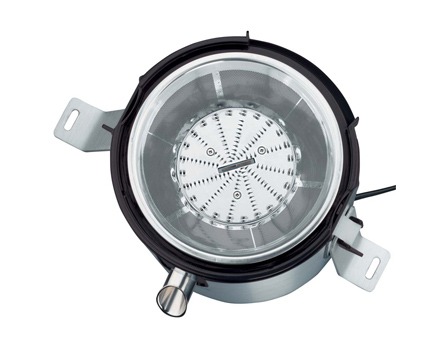 centrífuga Walita Juicer RI1861 Inox aberta