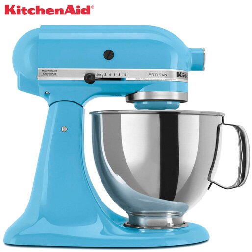 batedeira kitchenaid crystal blue