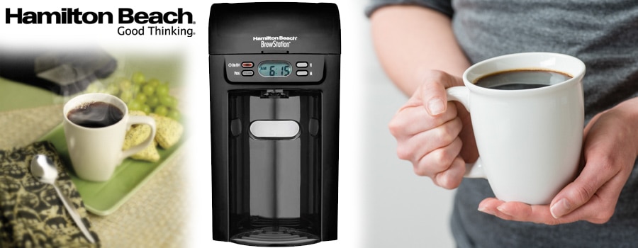 cafeteira hamilton beach brewstation 48274bz 18 xicaras