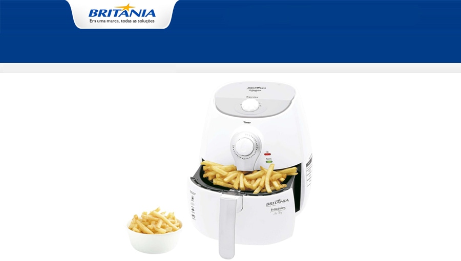 fritadeira britania air fry saude