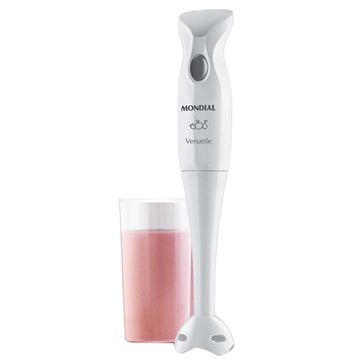 Design moderno Hand Mixer Mondial Versatile NM03 200w braço desmontável