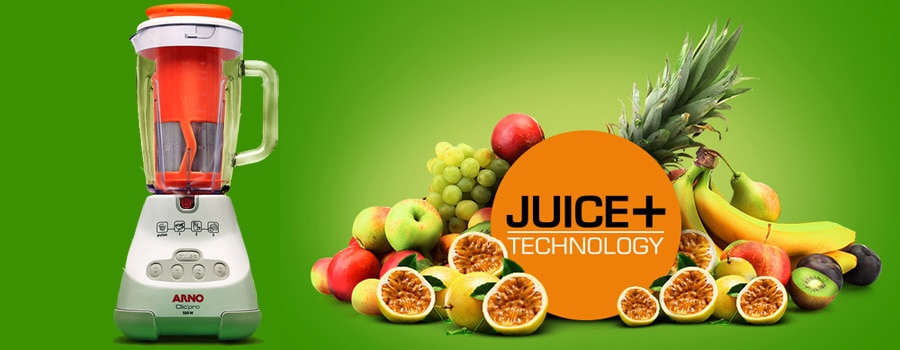 liquidificador arno juice+technology clic'projuice ln4s 2,3litros 500w