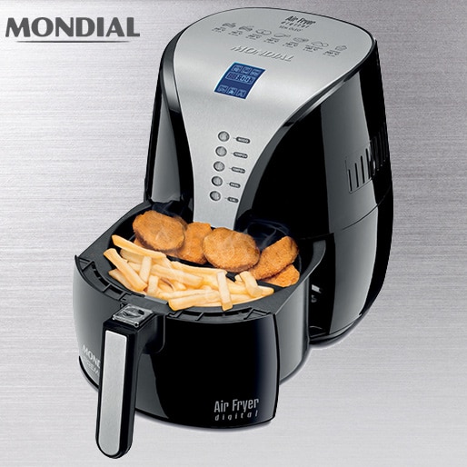 Fritadeira Air Fryer Digital Premium Mondial AF-04 Moderna Pratica