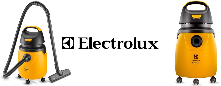 aspirador profissional agua po electrolux gt30n 1300w amarelo acessorios compacto potente versatil