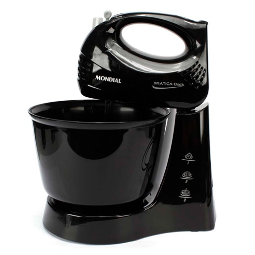batedeira mondial prática black b12