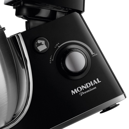 Batedeira Mondial Premium Profissional B-10 Três níveis de velocidades