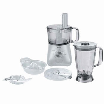 multiprocessador Philco All in One 2 Branco acessórios