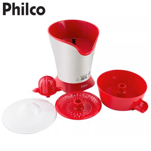 Espremedor Frutas Philco Nectar Turbo acessórios cone peneira