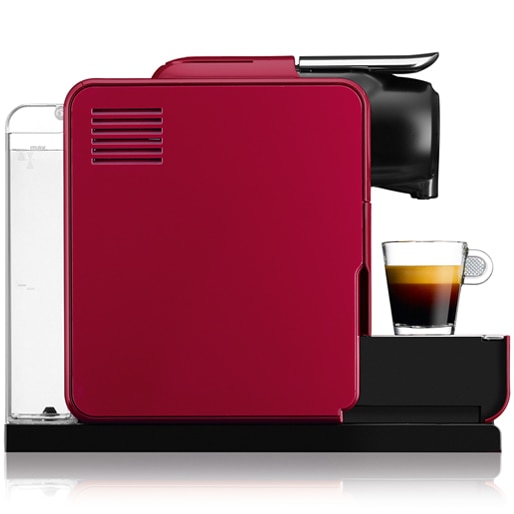 cafeteira expresso nespresso lattissima touch vermelha design