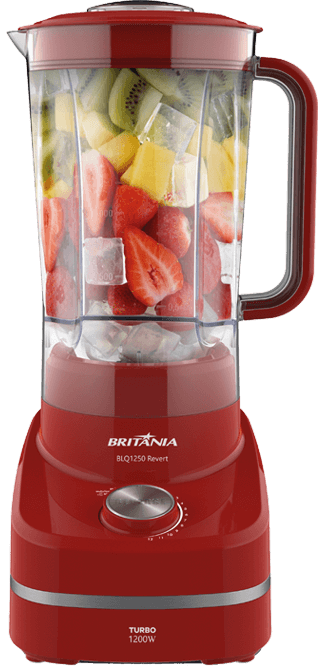 Liquidificador Britânia BLQ1250V Vermelho 1200W