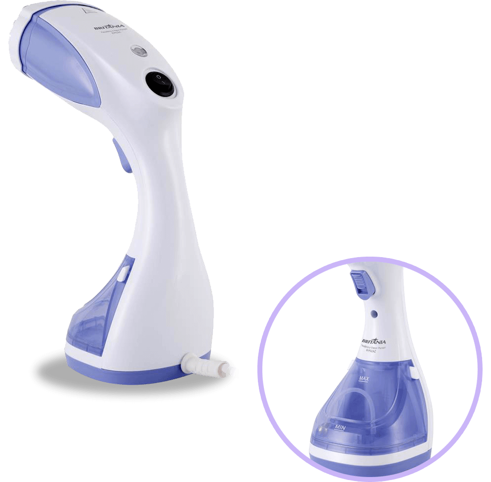 Passadeira Vapor Britânia Portátil BVP02V versátil