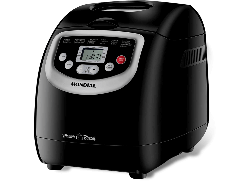 Panificadora Automática Mondial Master Bread NPF-53 Preta
