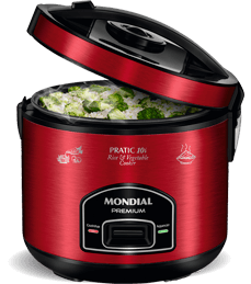 Panela Elétrica Arroz Mondial Pratic Rice 10i 10 xícaras
