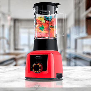Liquidificador Mallory Taurus Glass Vermelho