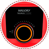 Liquidificador Mallory Taurus Glass 12 velocidades