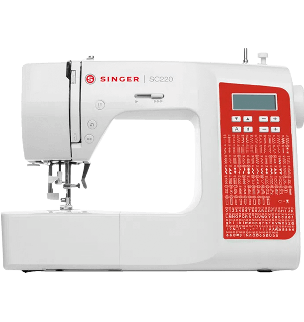Máquina Costura Singer SC220RD Branca