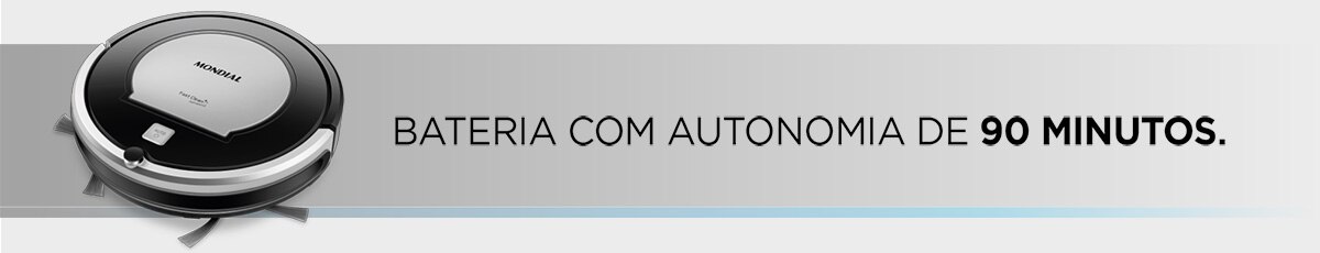 Limpeza inteligente: varre, aspira e limpa com apenas um toque!