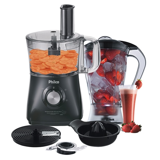 multiprocessador philco all in one citrus preto