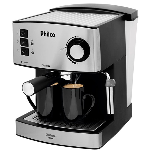 Cafeteira Expresso Philco Coffee Express eletroportáteis cappuccino café
