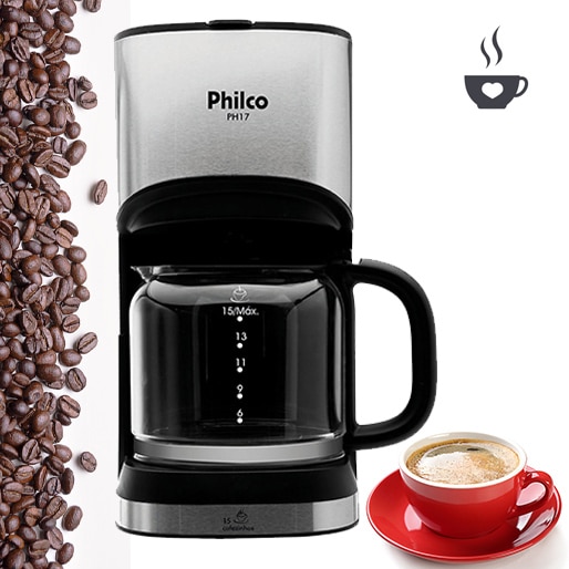 Cafeteira Philco PH17 700ml