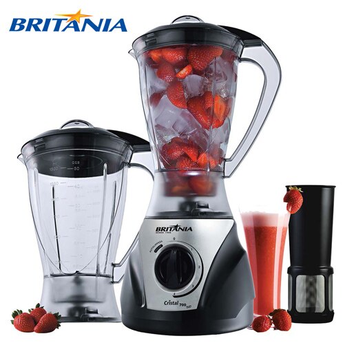 liquidificador britânia cristal duo