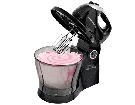 batedeira Black & Decker c/ Pedestal MT400 Black aberta