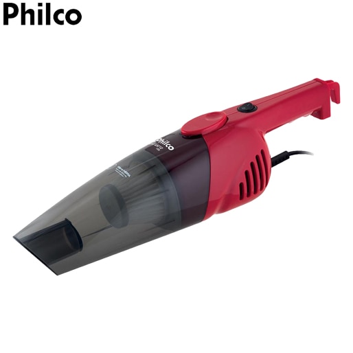 Aspirador Pó Philco PH Rapid 1000 N 1000W Potência Vermelho 2 em 1 vários acessórios
