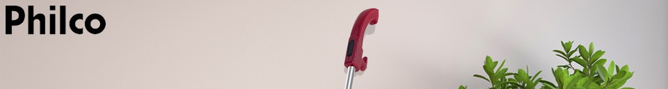 Aspirador Pó Philco PH Rapid 1000 N 1000W Potência Vermelho 2 em 1 fácil limpar