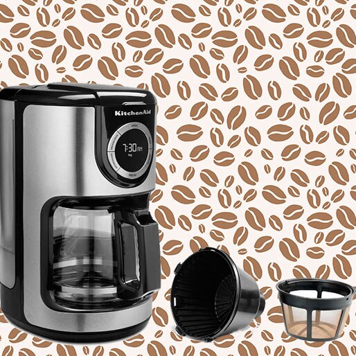 Cafeteira Elétrica KitchenAid display LCD
