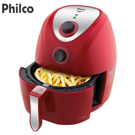 Fritadeira Philco Air Fry Saúde PH3L linhas arrojadas