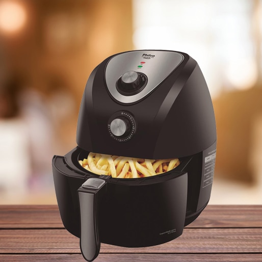 Fritadeira Air Fry Saúde Philco alimento temperatura equipamento