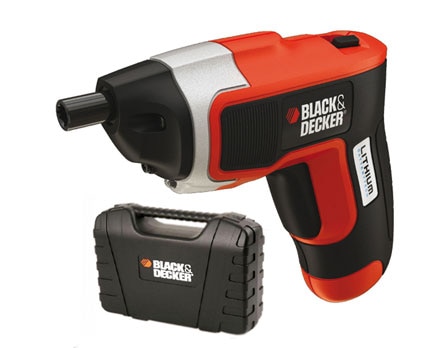 kit parafusadeira a bateria Black&Decker LI3100K detalhe