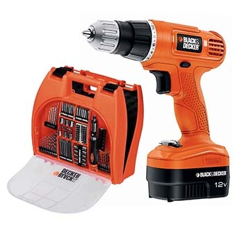 Parafusadeira/Furadeira a Bateria Black&Decker GC1200M
