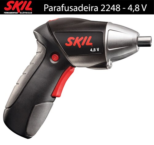 Parafusadeira à Bateria Skil 4,8V 2248 51 Peças 