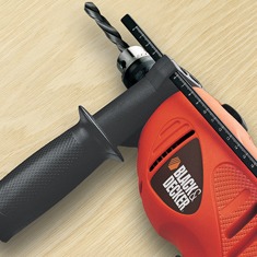 Furadeira de Impacto 1/2 polegada Black&Decker HD500