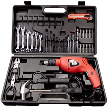 kit furadeira de impacto 1 2 Black&Decker HD560K maleta e oficina portatil