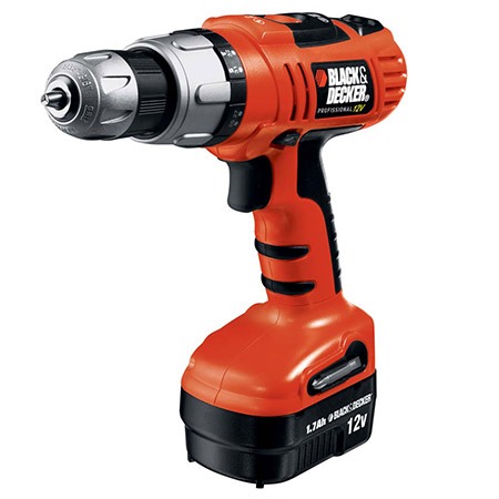 Furadeira de Impacto 3/8' Black&Decker HP120K