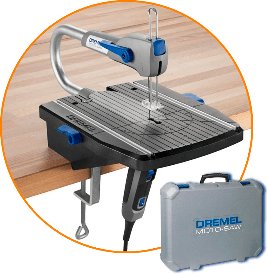 Serra Tico-tico Moto Saw para Bancada Dremel