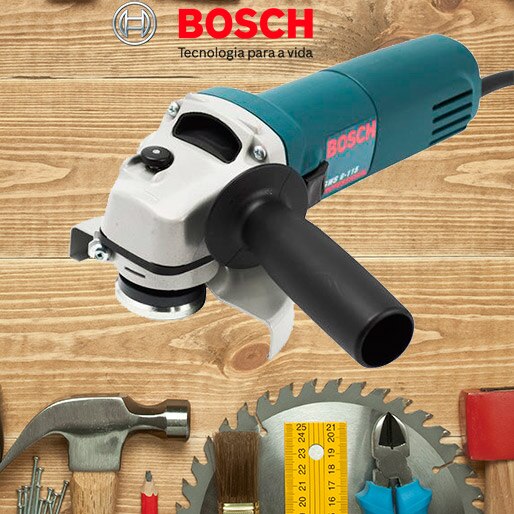 Esmerilhadeira Angular Bosch 670w
