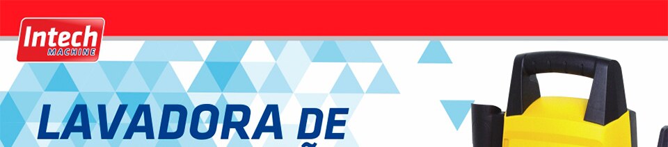 Lavadora de Alta Pressão Acqua1200 Intech Machine Doméstica 1450 Libras