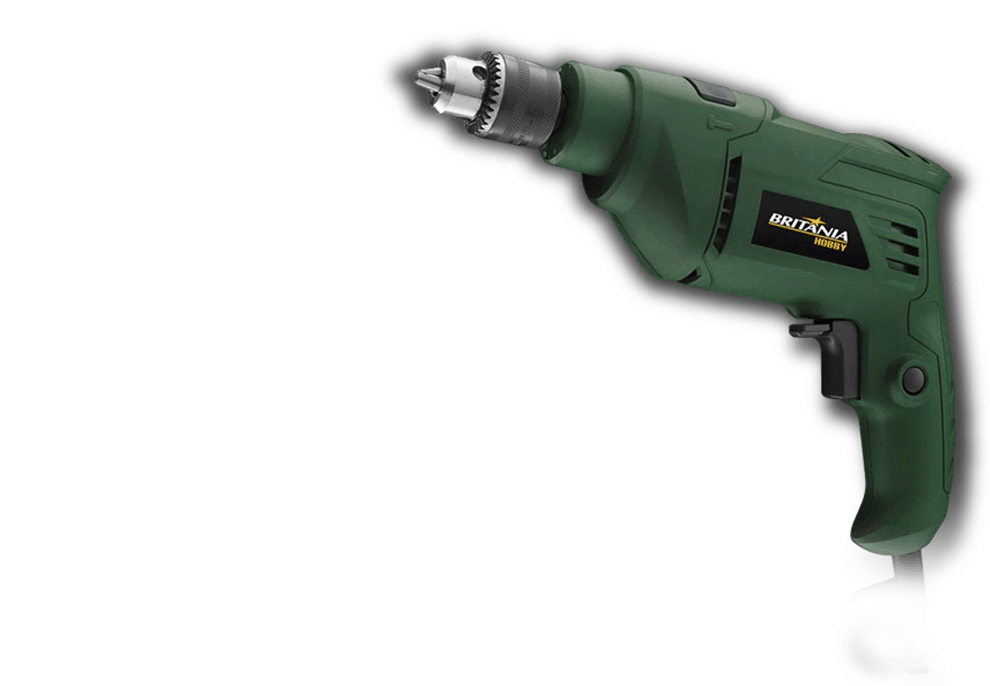 Furadeira Impacto Britânia BFU01 potência rotação