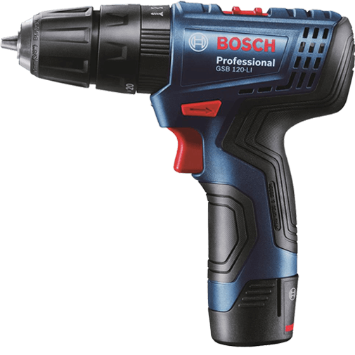 Parafusadeira Furadeira Impacto Bosch GSB 120-LI 
