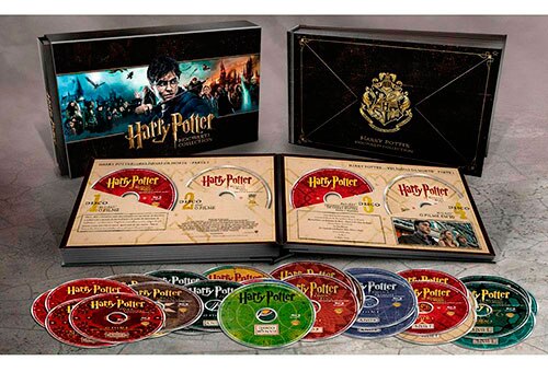 Blu-Ray - Harry Potter - Hogwarts Collection