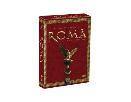 A minissérie de Roma antiga - 11 discos com a superprodução completa