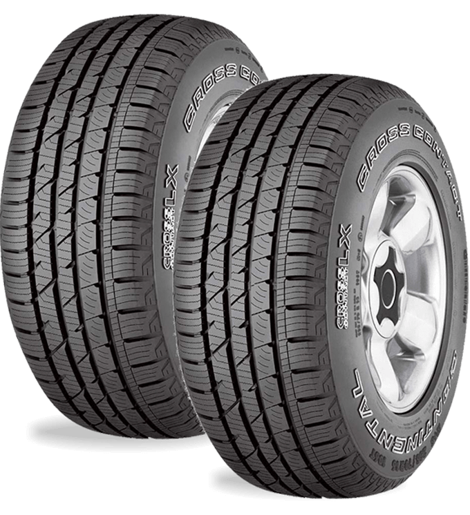 Pneu Continental Aro 16 CrossContact LX2 Pneu Continental Aro 16 CrossContact LX2 2 Unidades